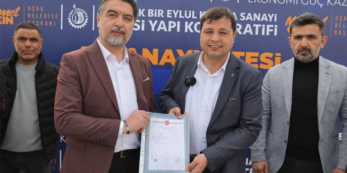 3. Sanayi Sitesi'nde Tapular Devredildi