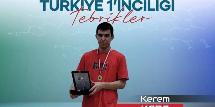 Uşak Fen Lisesi'nden Türkiye Birincisi Çıktı