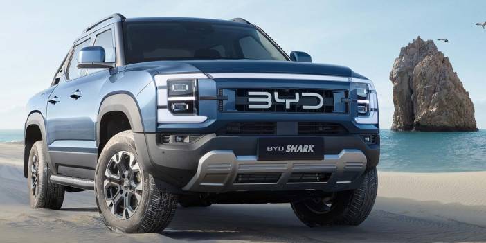 BYD Shark hibrit gücüyle pickup dünyasına fırtına gibi gird