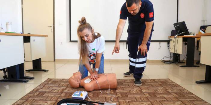 UKAMER'in düzenlediği İlk Yardım Kursu’nun ilki sona erdi