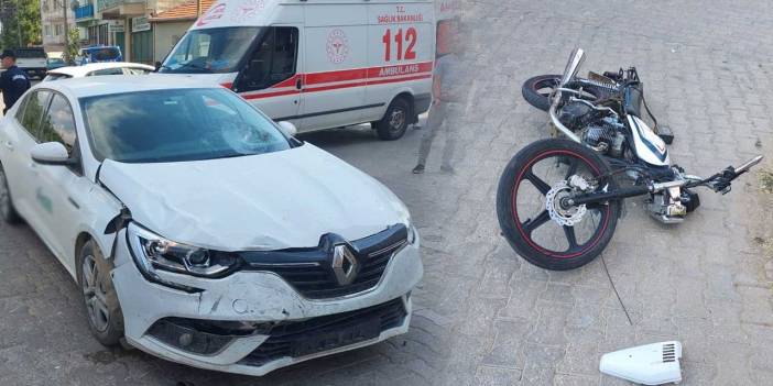 Uşak'taki trafik kazasında 2 çocuk ağır yaralandı