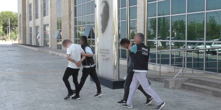 Uşak polisinden uyuşturucu baskını, 2 şüpheli tutuklandı
