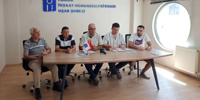 Uşak'ta deprem gerçeği: İnşaat Mühendisleri Odası'ndan çarpıcı açıklamalar