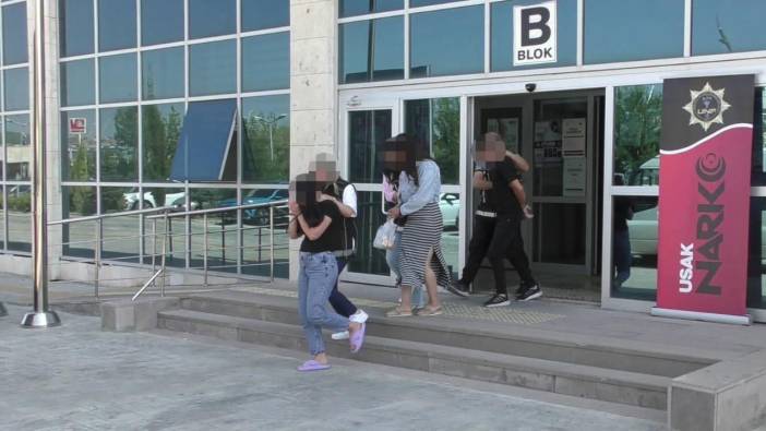 Uşak Emniyetinden uyuşturucu operasyonu: Üç şüpheli tutuklandı