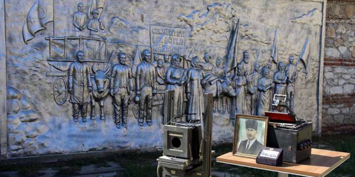 O fotoğrafın çekildiği makine müzede sergilenecek