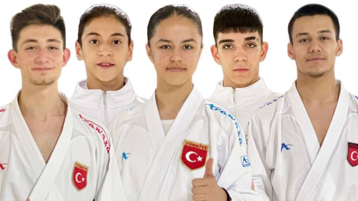 Uşak’ın karate yıldızları Balkanlar'da Türk bayrağını dalgalandıracak