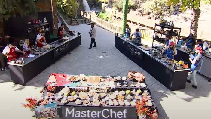 Uşak'ın yöresel lezzetleri Masterchef'te görücüye çıktı