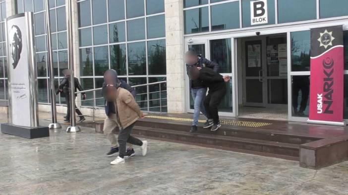 Uşak'ta uyuşturucu operasyonu 6 şüpheli tutuklandı