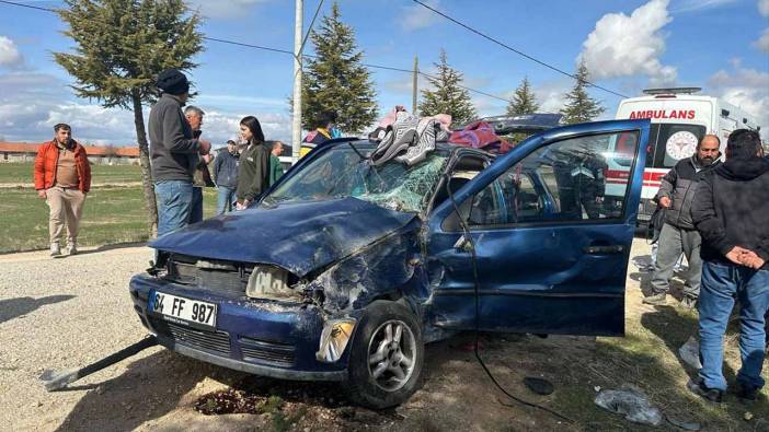 Ulubey'deki trafik kazasında 5 kişi yaralandı