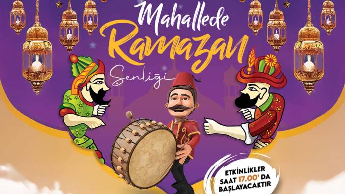 Uşak’ta mahallelerde Ramazan şenliği başlıyor