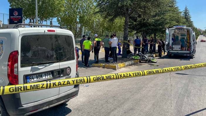Uşak'ta motosiklet kazasında 19 yaşındaki Yiğit Gencer öldü