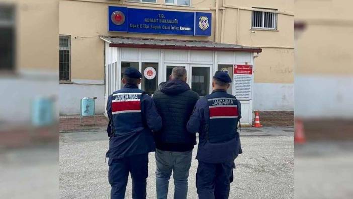 Uşak'ta 33 yıl hapis cezasıyla aranan şahıs yakalandı