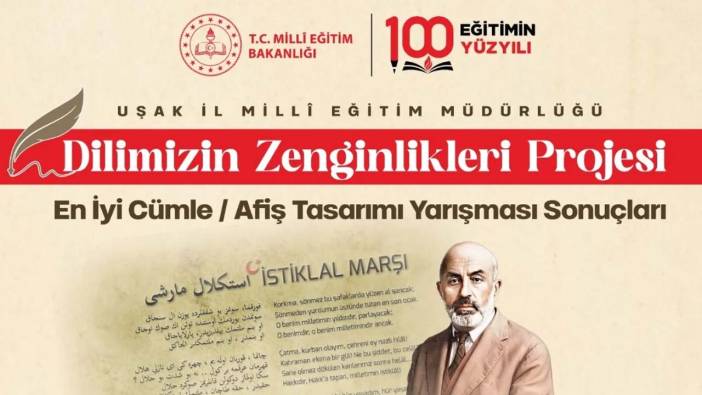 “Dilimizin Zenginlikleri” Yarışmasında Uşak’ta Kazananlar Açıklandı