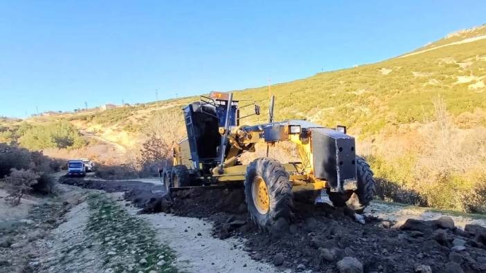 Uşak İl Özel İdaresi’nden Altyapı ve Kırsal Hizmetlerde Yoğun Mesai