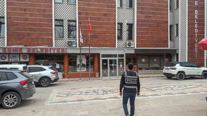 Eşme Belediyesi "irtikap" soruşturmasında tüm detaylar