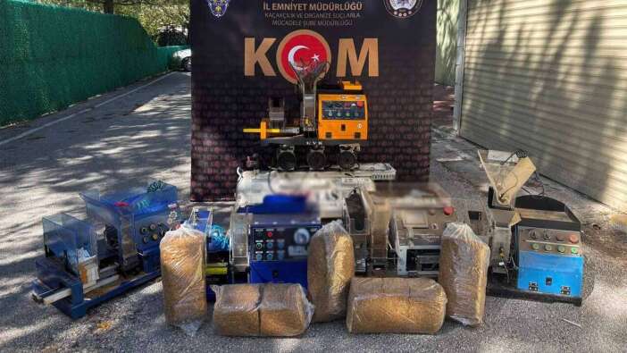 Uşak’ta Kaçak Tütün Operasyonu