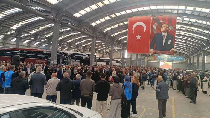 Uşak’ta 257 Hacı Adayı Kutsal Topraklara Uğurlandı