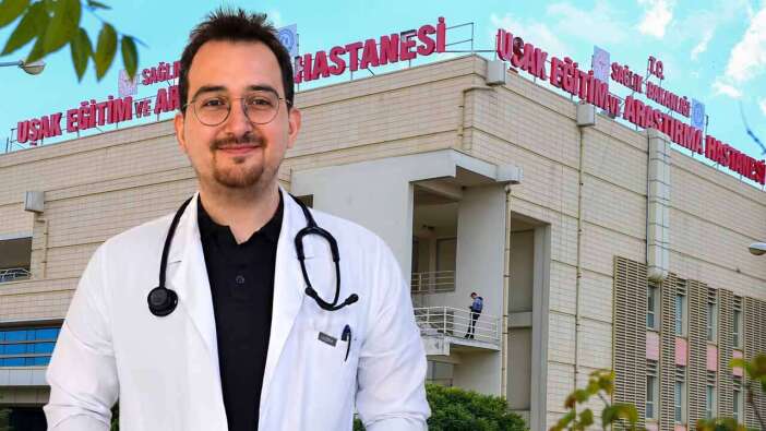 Uzman Dr. Erdem Özcan, Uşak Eğitim ve Araştırma Hastanesi'nde
