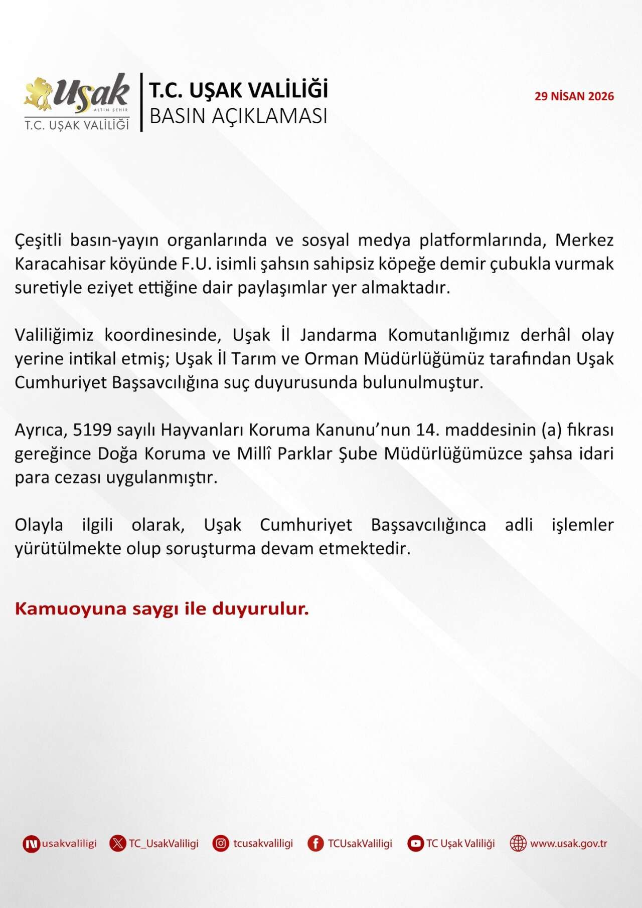 usak-valiligi-aciklama