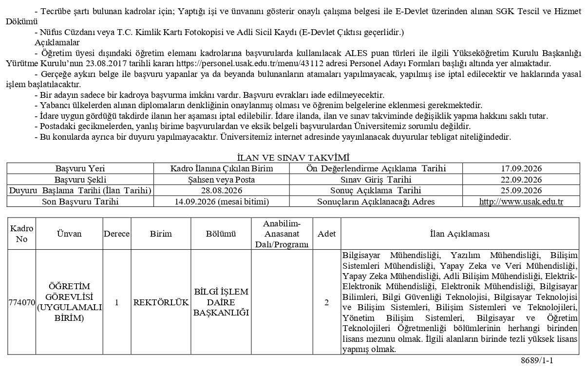 usak-universitesi-ogretim-uyesi-ilani-2